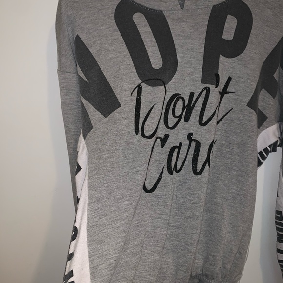 Nope don’t care hoodie shirt - Picture 4 of 4
